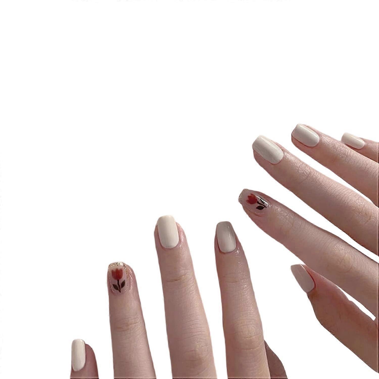 Custom Fit Soft Gel Fake Nails, Reusable Stick On Nails for Salon-like Nails at Home, Environmentally Friendly Acrylic with Quick Application and