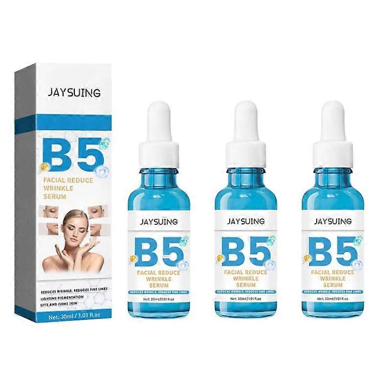 3 قطع B5 مصل مضاد للتجاعيد جوهر مضاد للتجاعيد جوهر شد البشرة وتفتيح الخطوط الدقيقة