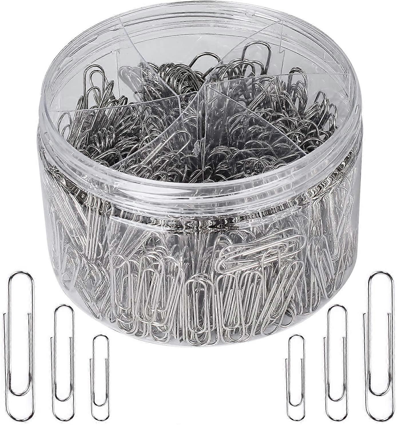 Silver small 450+ medium 200+ large 50 paper clips