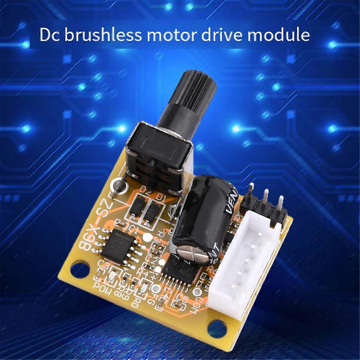BLDC 3-Phase Brushless Motor Driver DC5V-15V Motor Speed Controller