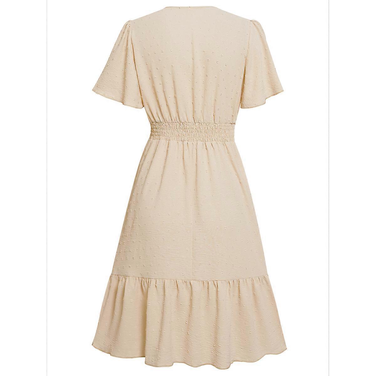 V-Neck A-Line Dress XL