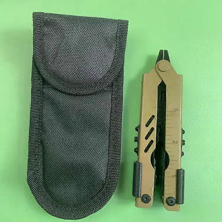 Newest Outdoor Multitool Camping Portable Stainless Steel Folding Multifunction Tools Emergency survival  Pliers EDC Tools