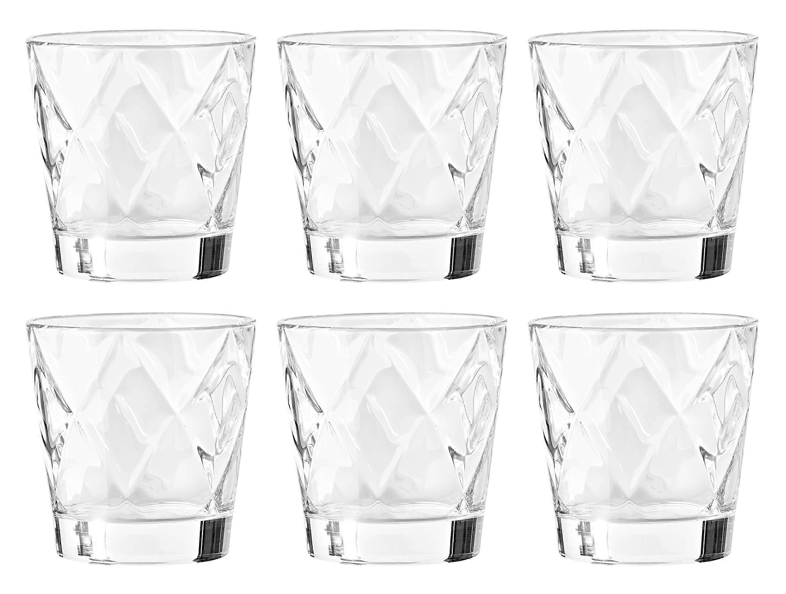 6 Set Uniquely Designed Glasses Tumbler 12 oz.