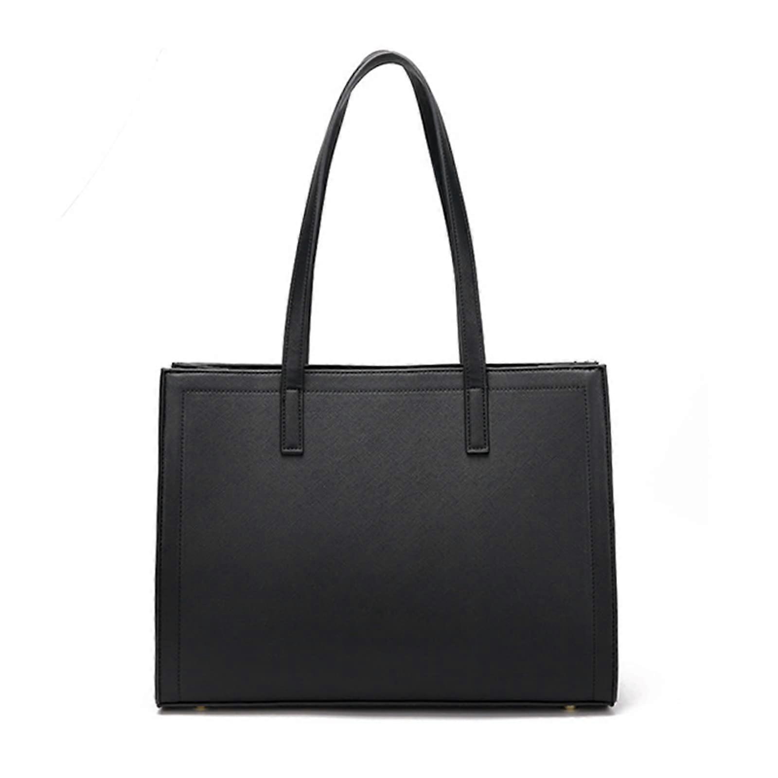 Large  Leather Laptop Tote for Office Work Business