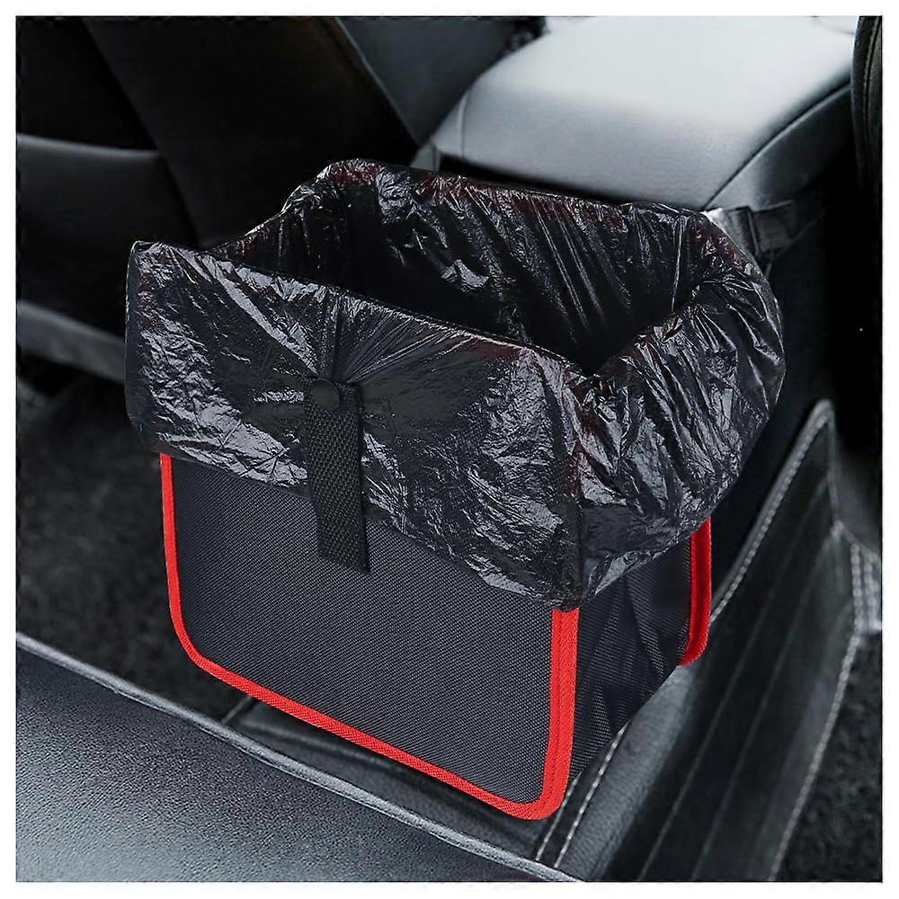 Car garbage bag strap, waterproof car garbage box 7l capacity large car garbage bag to keep car interior clean