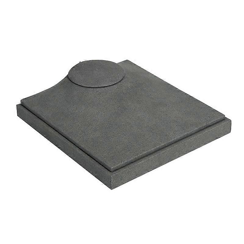 Gray Jewelry Display Microfiber Jewelry Props Display Rack