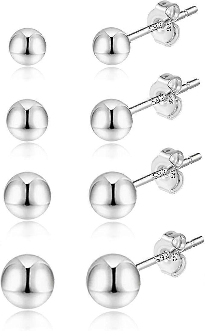 925 Sterling sølv øredobber for kvinner, allergivennlige