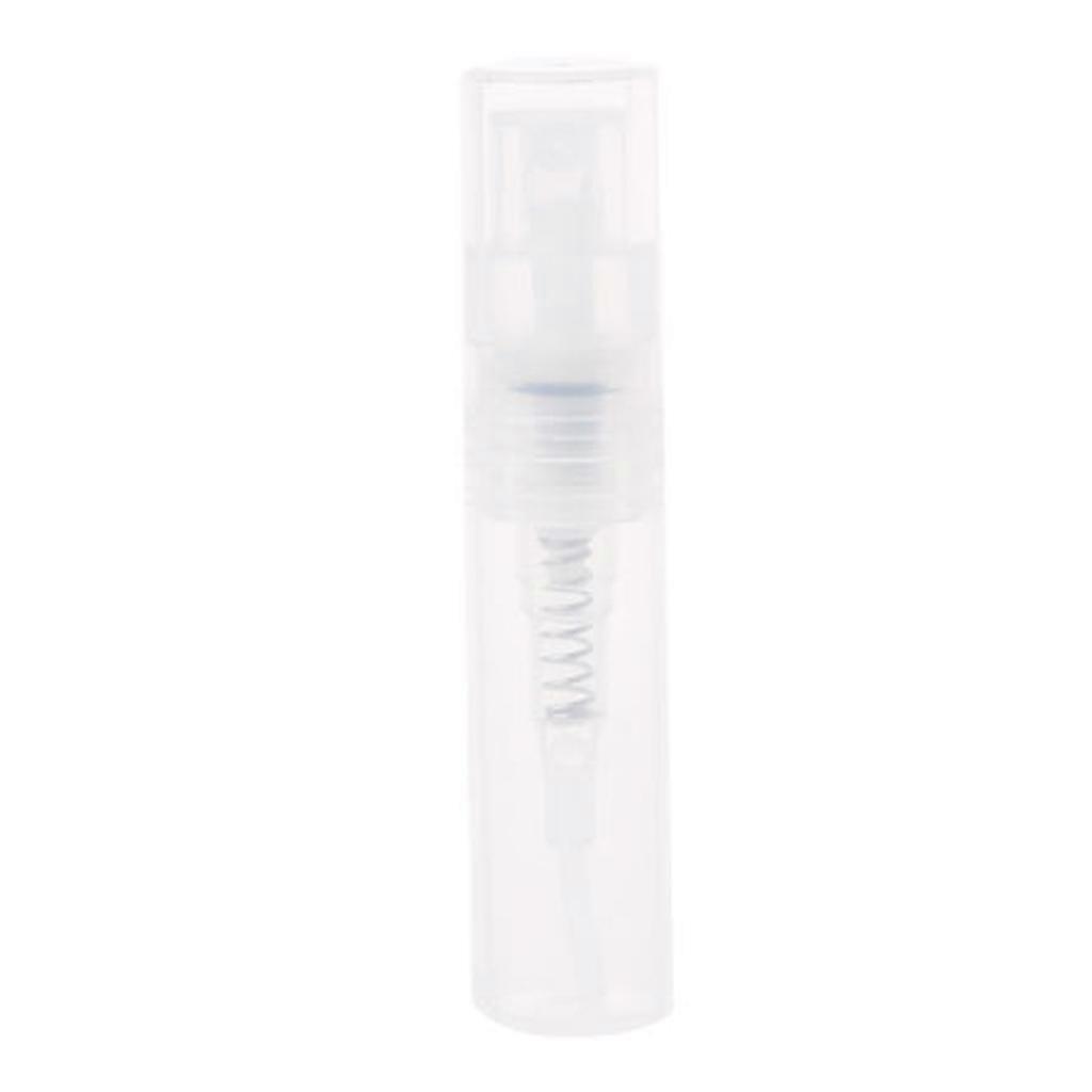 2ml Small Plastic Perfume Spray Empty Bottles Cosmetic Containers Spray Bottle  Clear