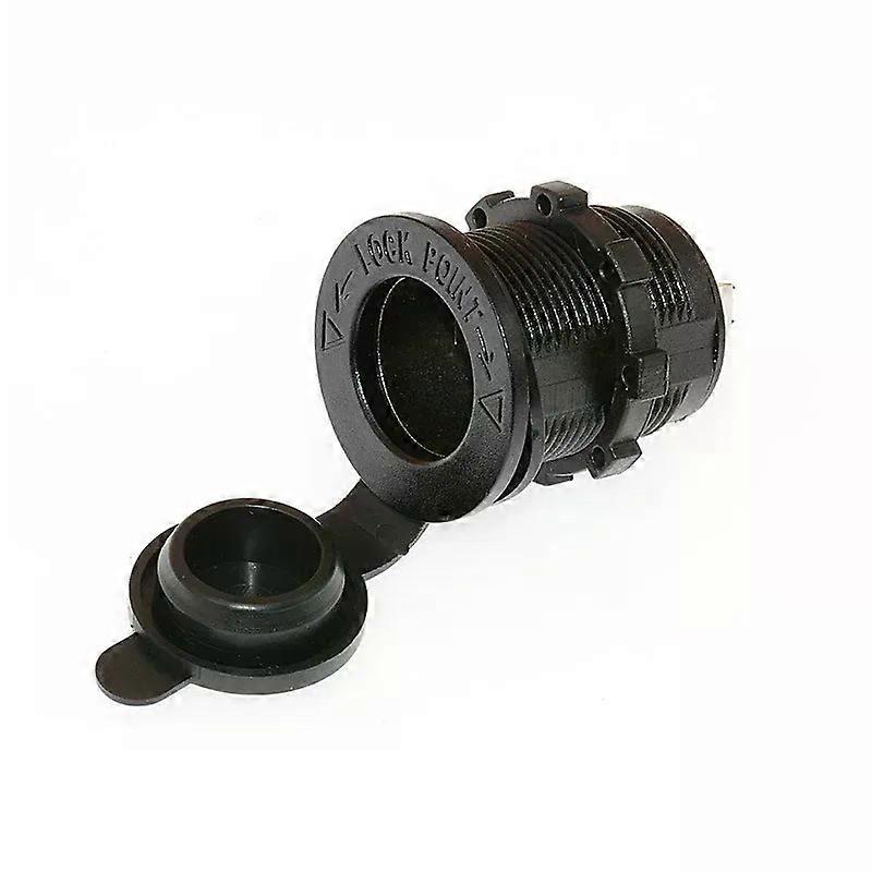 Cigarette Lighter Socket Automobile Marine Motorcycle ATV RV Lighter Socket 12V Waterproof Plug
