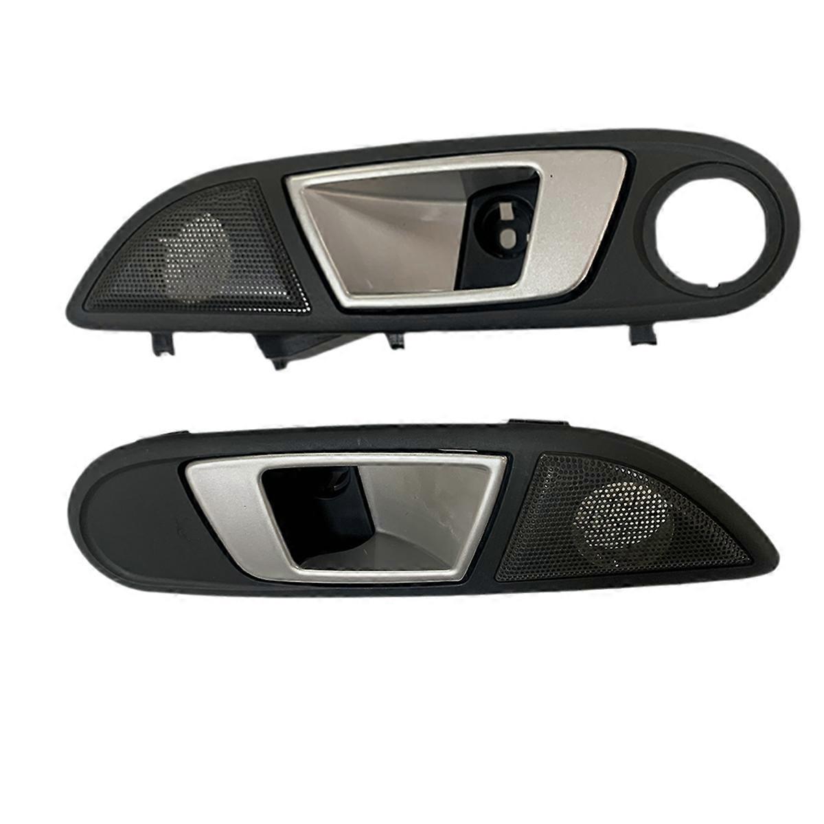 1Pair Car Front Inner Door Handle Pull for Ford Fiesta LHD Dark Blue