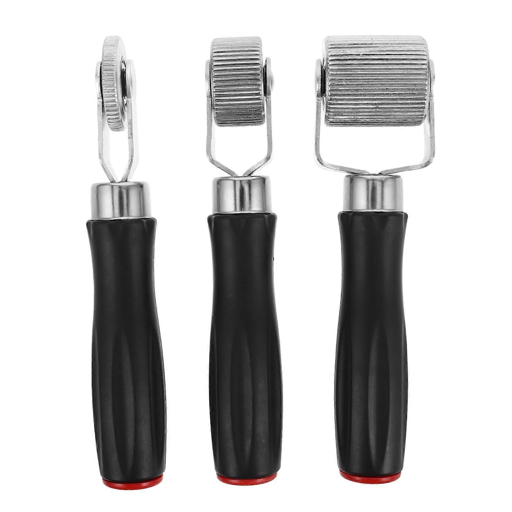 Tire Repair Tool with Plastic Handle for Efficient Patch Application on Cars, Trucks, ATVs - Durable and Compatible