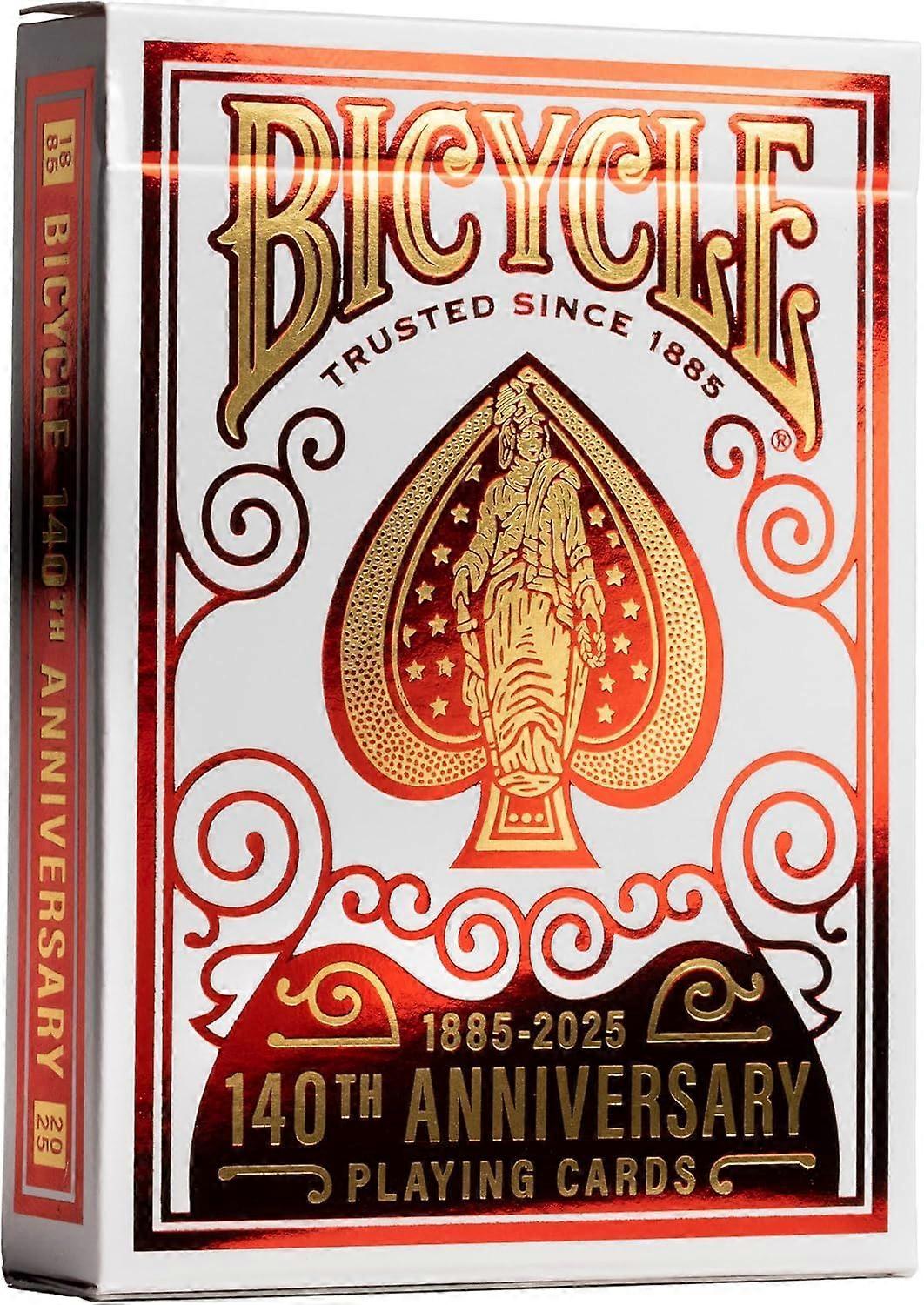 Bicycle 140th Anniversary Card Game (Pack of 6)