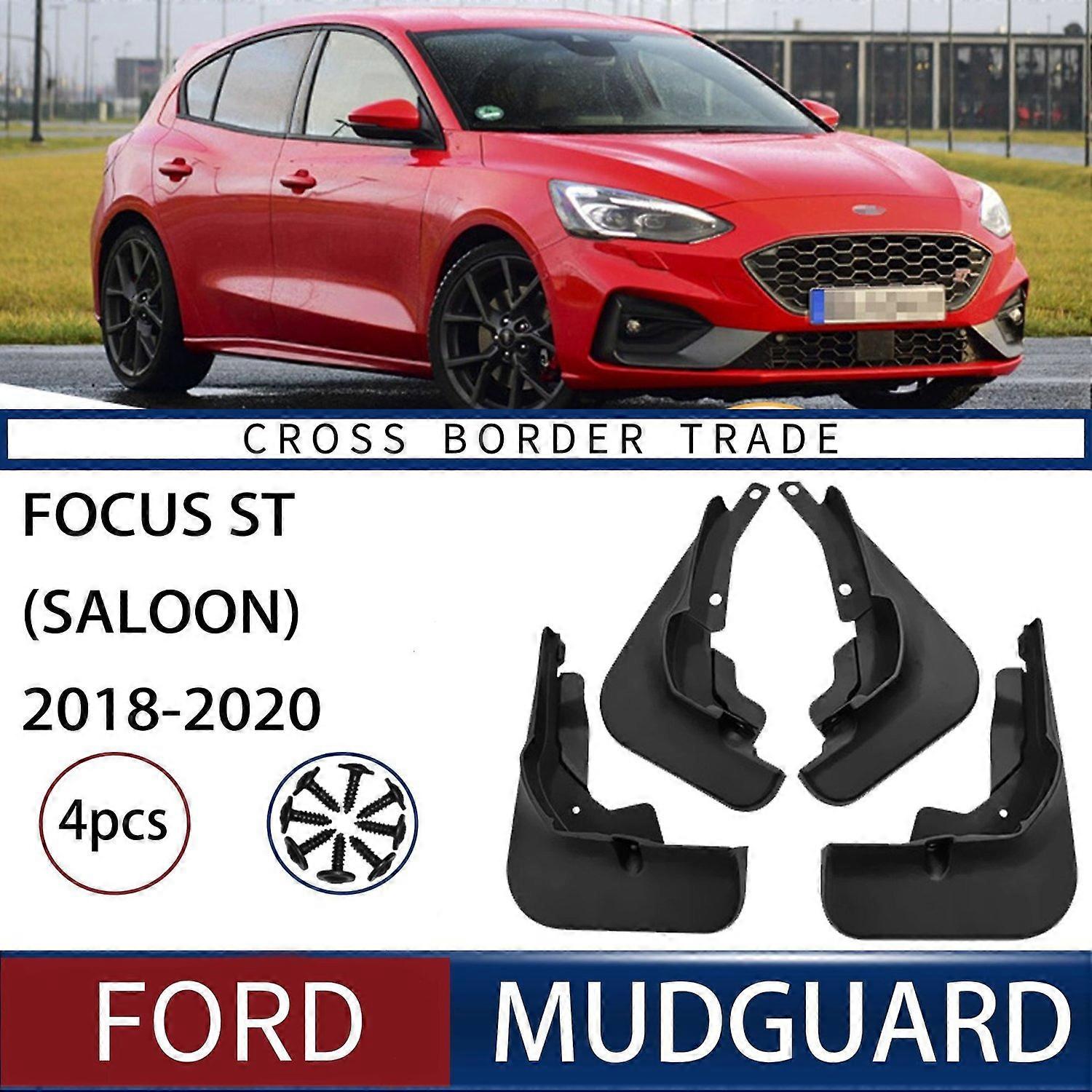 Car Fenders Ford Focus ST Saloon 2018-2020 Splash Guards Mud Flaps Mudguard Protector