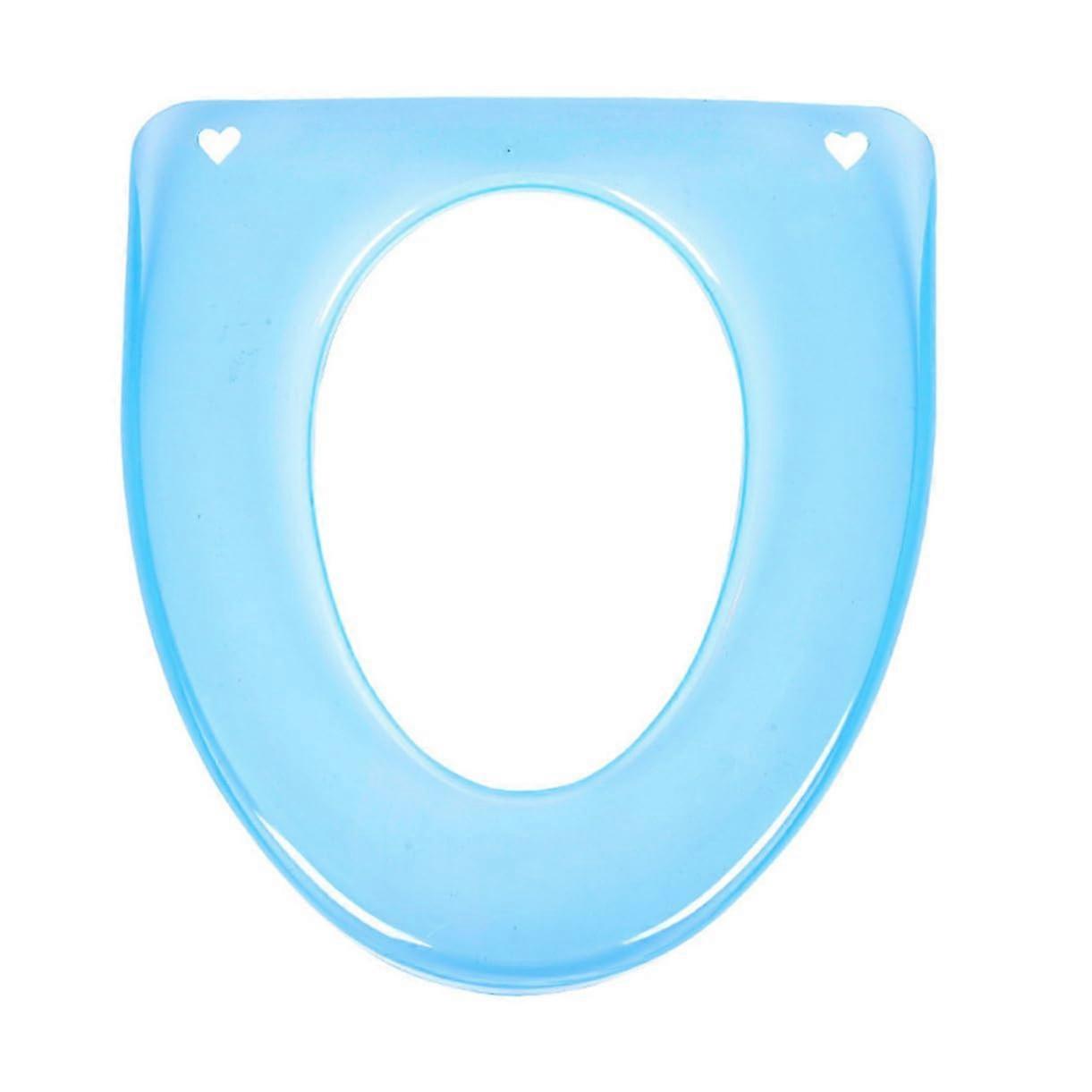 Elongated Toilet Seat Pad Universal Fit Pp Plastic Easy to Clean