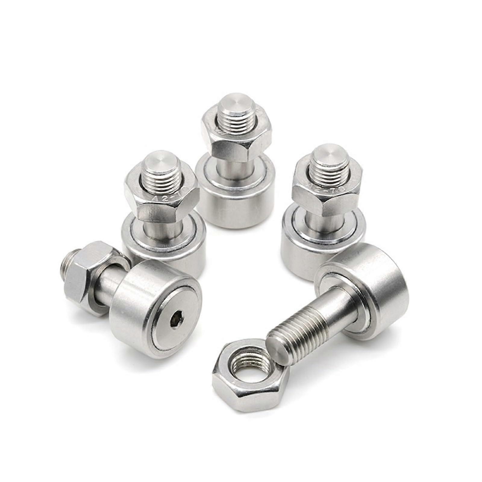 KR12 CF4 M4x12x20mm Track Needle Roller Bearing Stud Type Cam Follower Curve Roller Bearings for Precision Applications