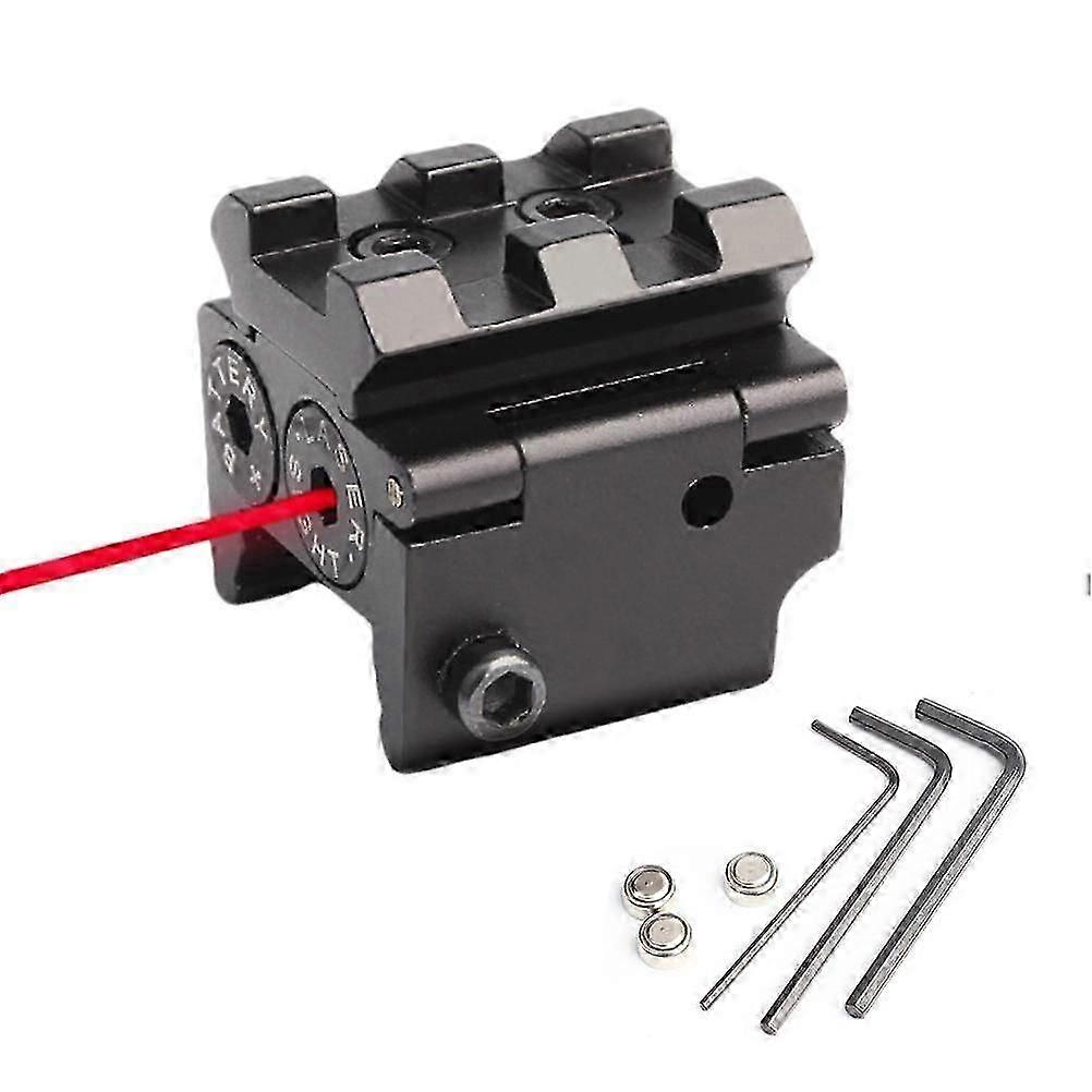 Red Light Red Dot Sight Compact with Rail Mount and Accessory