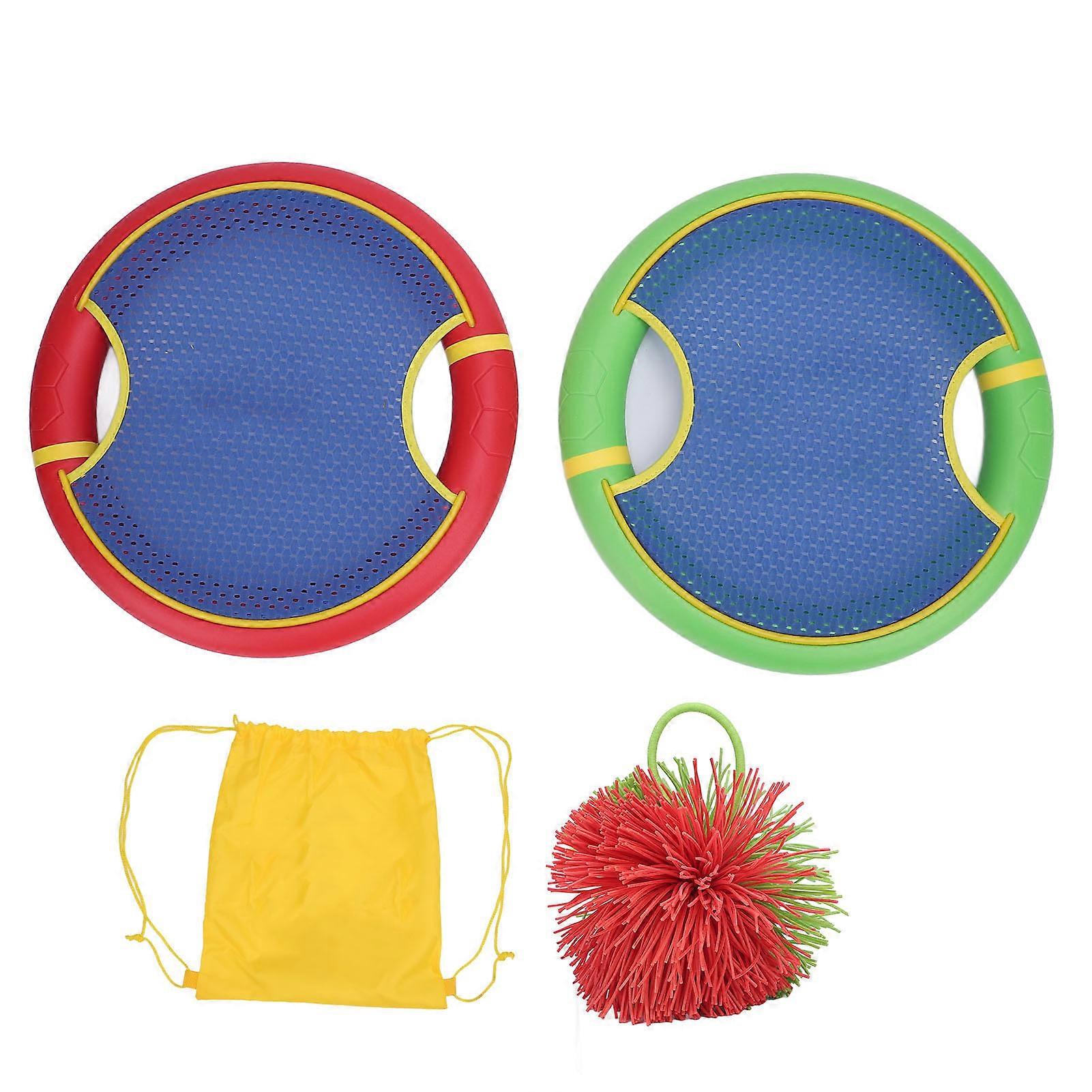 Portable and elastic flying disc for children, ideal for parks and beaches