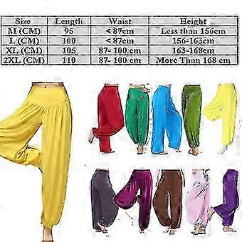 נשים יוגה הרמון מכנסי באגי אלאדין בלומרים מכנסיים