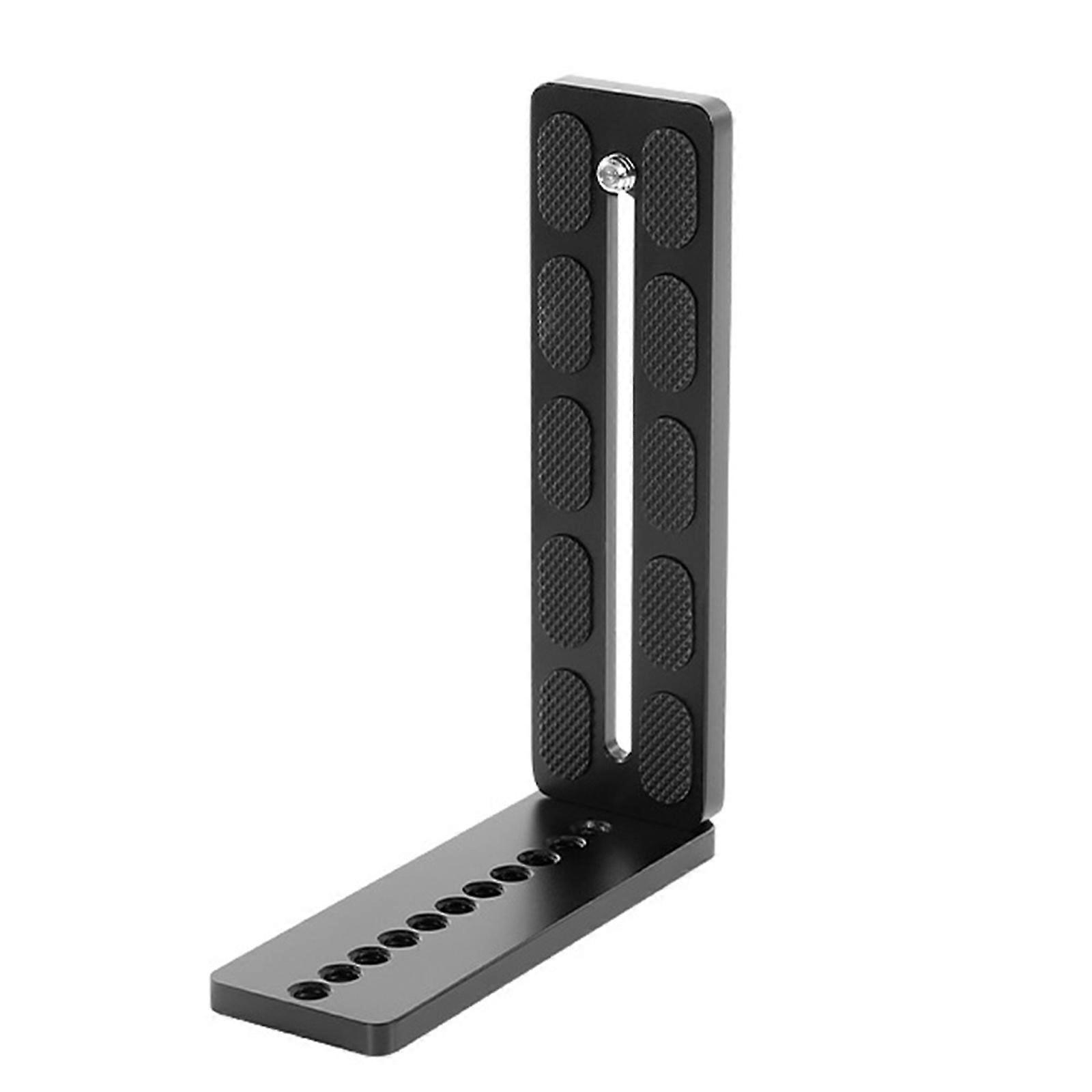 Anodized Aluminum L Type Quick Release Board Tripod Grip For DSLR Vertical Photography Accessory Mount