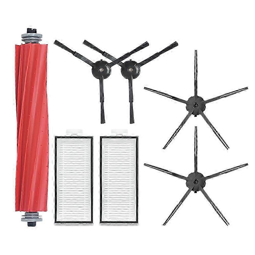 Main Brush Side Brush Rubber Brush for Max / Max+Sweeping Robot Parts