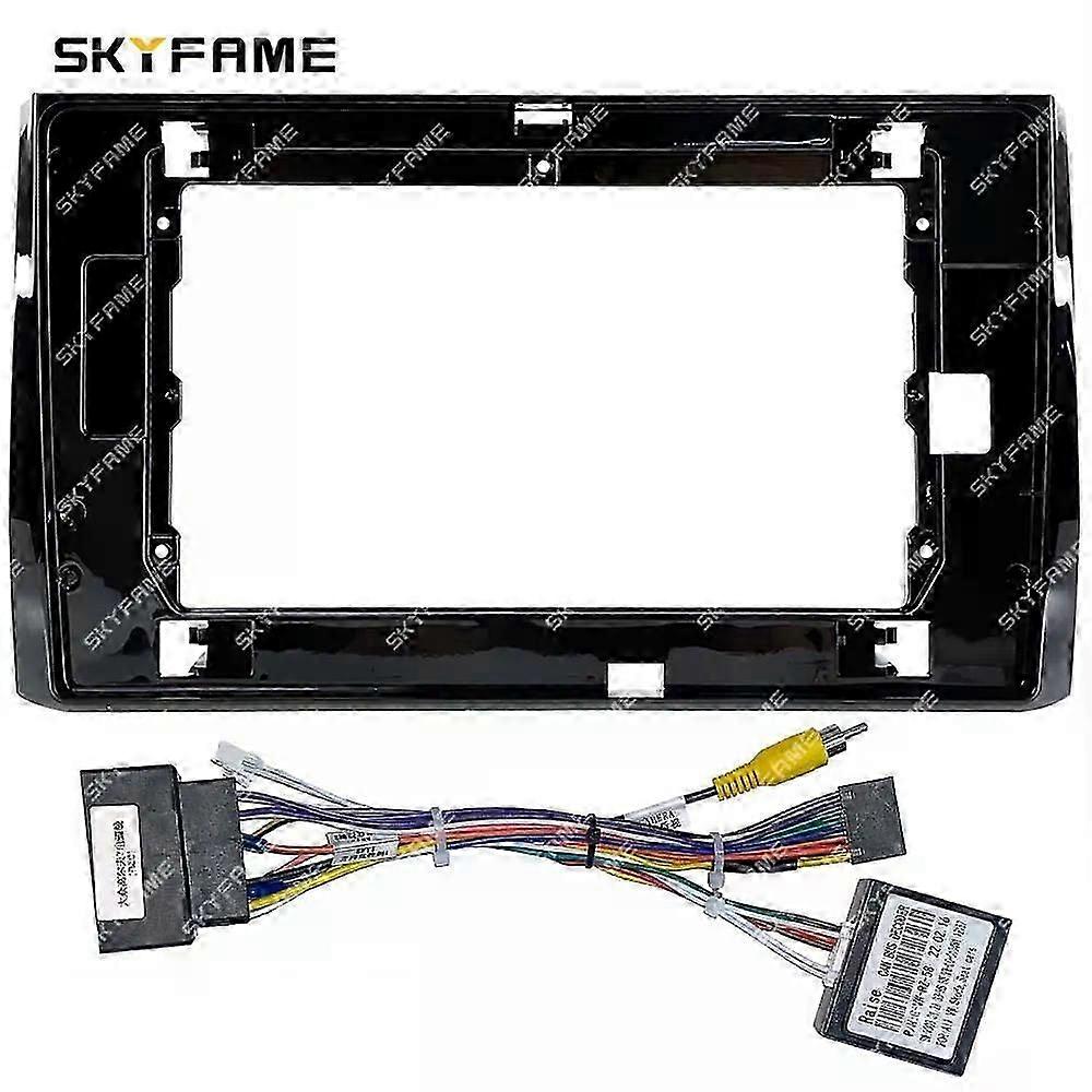 Gilt für Car Frame Fascia Adapter Canbus Box Decoder Android Radio Dash Fitting Panel Kit Geeignet für Skoda Kodiaq