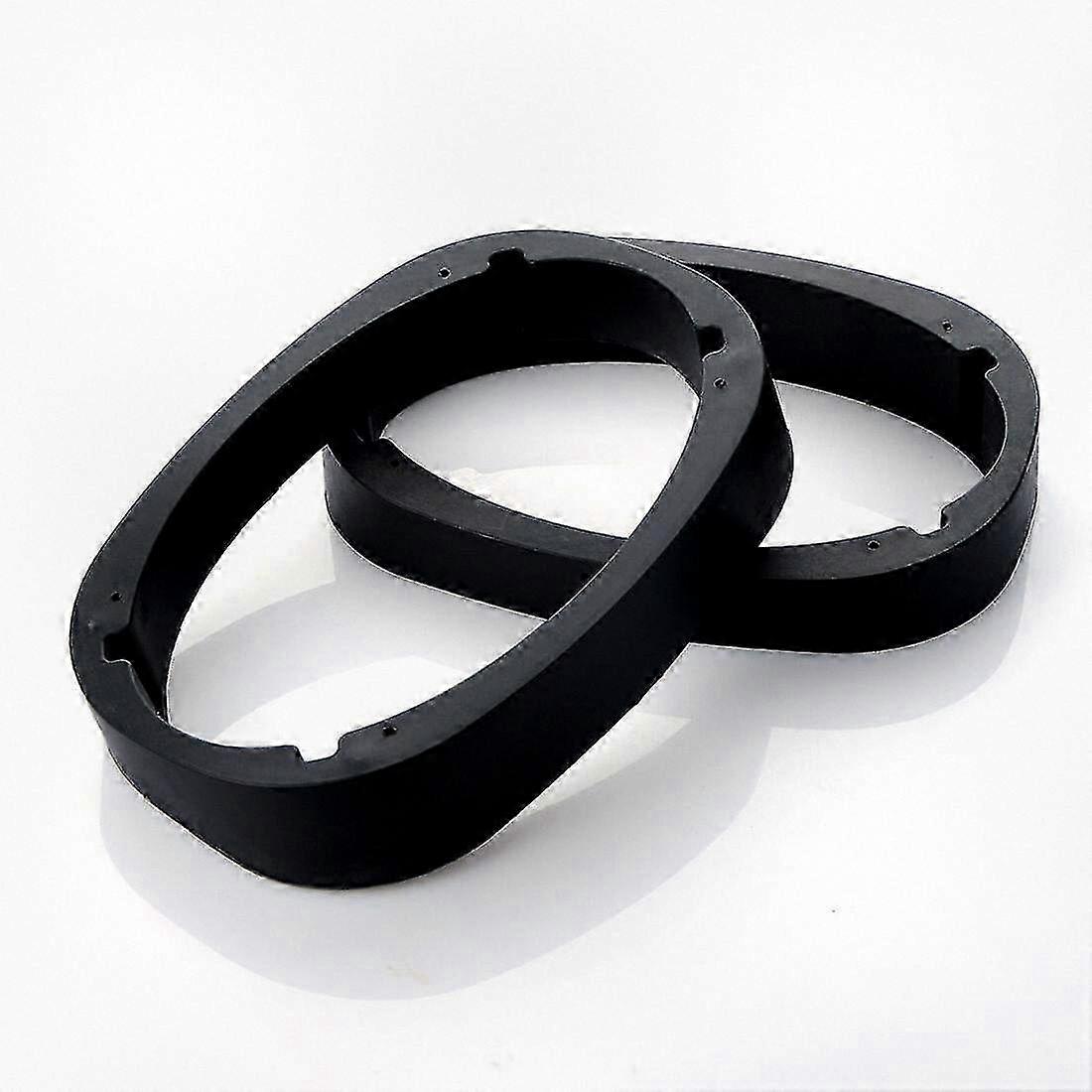 2pcs Universal 6 X 9 Inch Beveled Speaker Spacer Adapter for Refitting Audio Systems Compatible with Various Brands