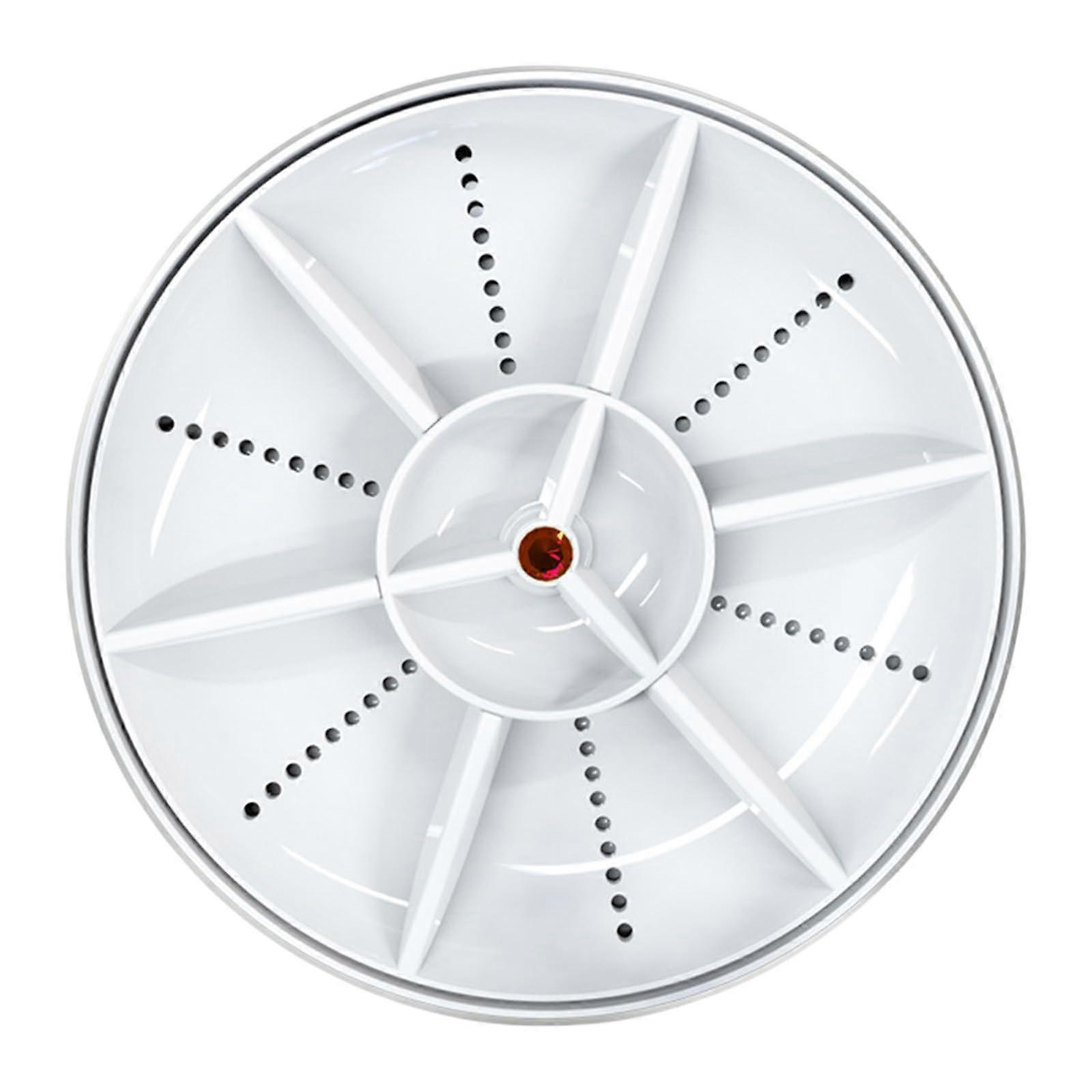 Fruit And Vegetable Cleaning Gadget Rechargeable USB Electric Dish Cleaner, ABS, Portable Compact Dish Cleaner, Red