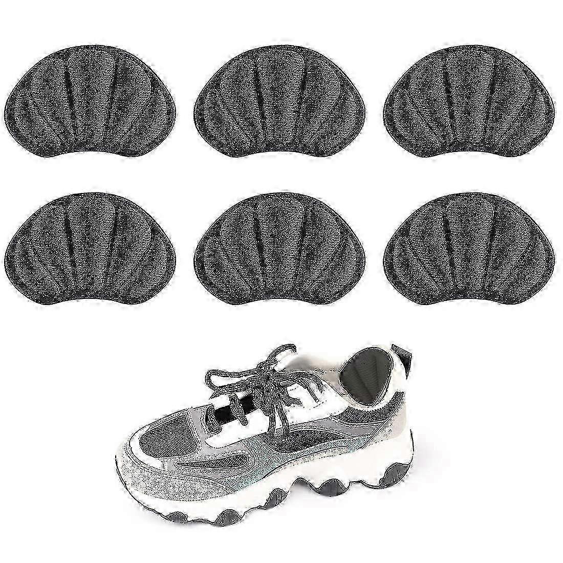 Self-adhesive Anti-slip Heel Pads Inserts for Shoes Too Large for 5 Pairs