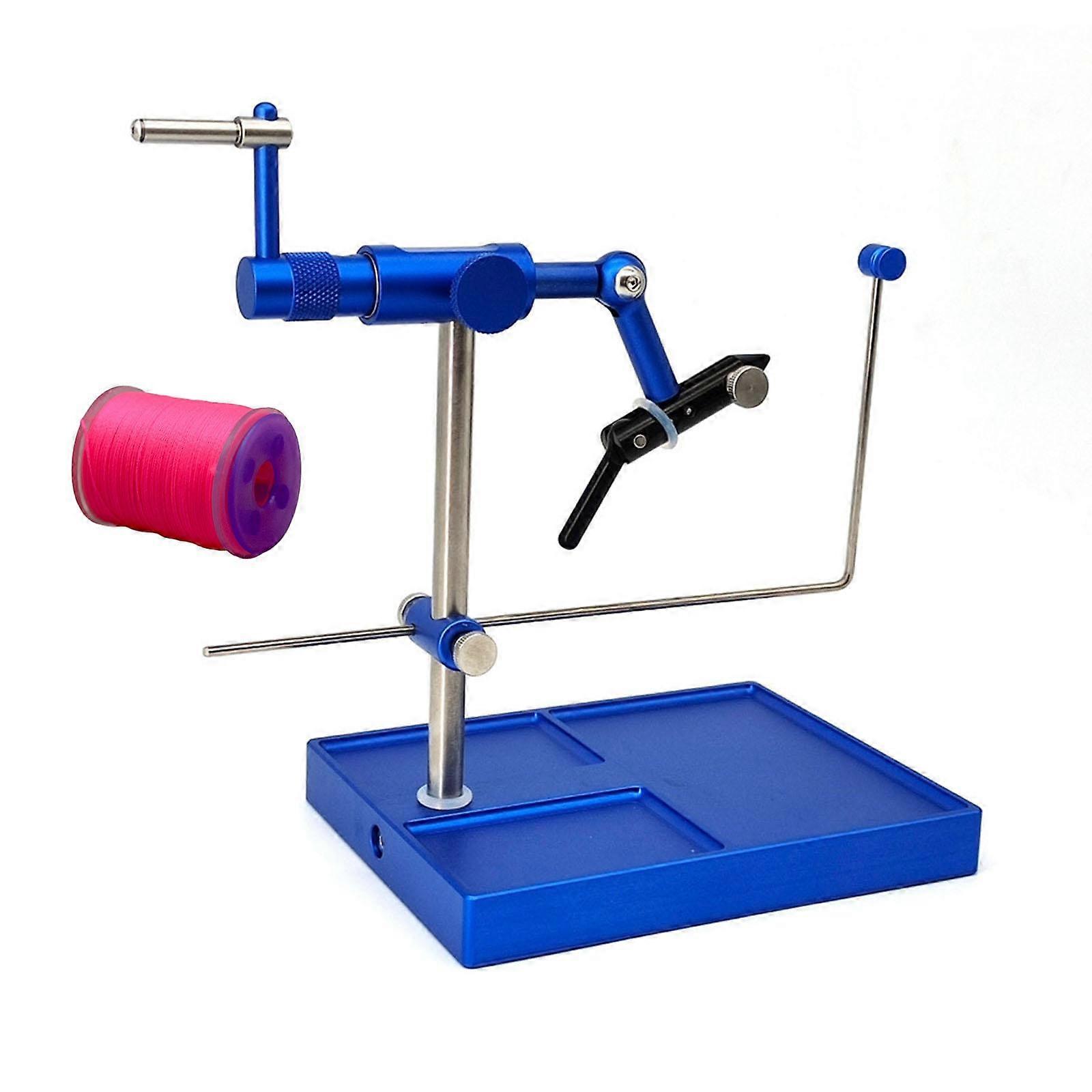 Rotary Fly Tying Vise Fly Making Tool Universal Binding Tool with Pedestal Base