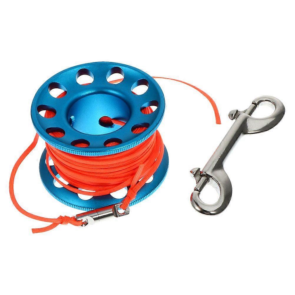 1 Set of Professional Scuba Diving Spool Underwater Diving Reel Diving Tool (Blue)