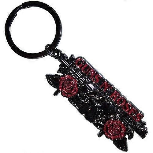 Guns N Roses Vintage Pistols Keyring