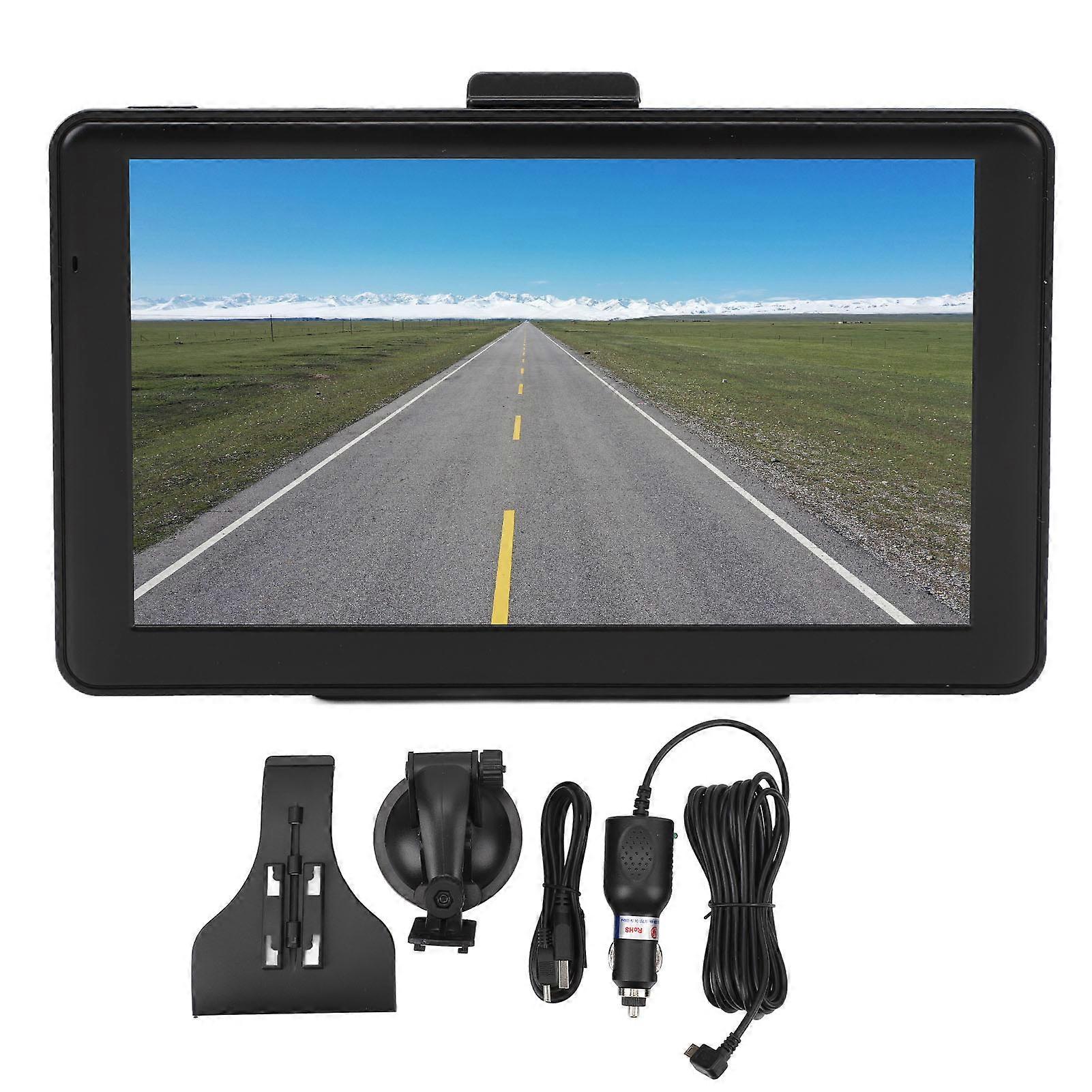 Car GPS navigation 7 inch HD touch screen for truck with FM function
