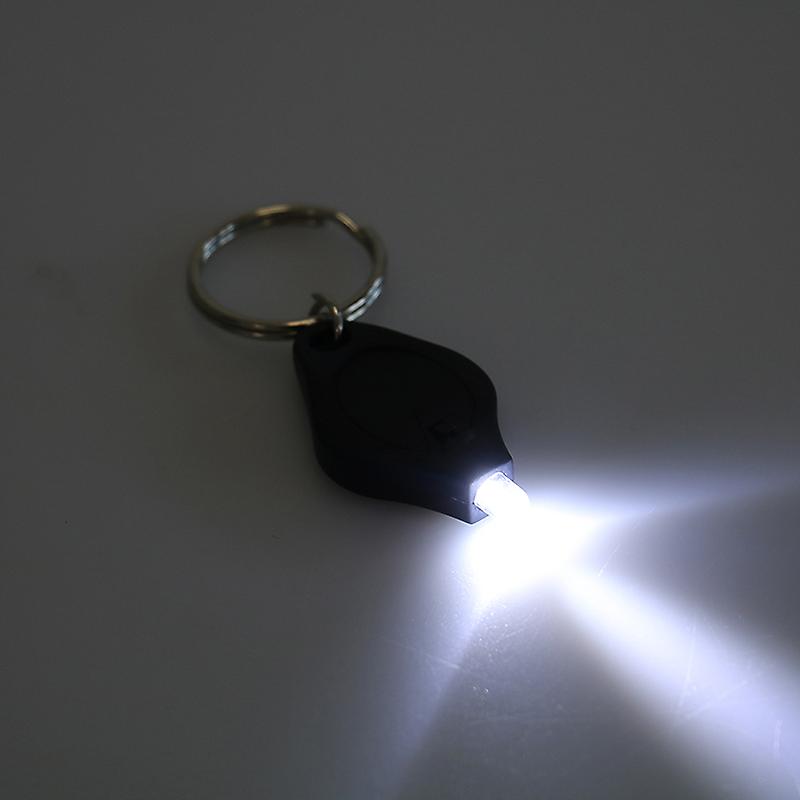 Bright Led Micro Light Key Chain Squeeze Light Key Ring Camping  Light Key