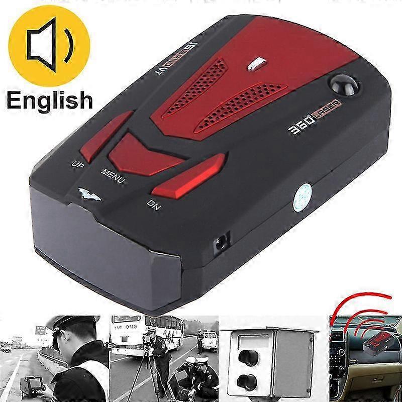 2025 High Performance 360 Degrees Full-Band Scanning Car Speed Testing System / Detector Radar, Built-in Russian Voice Broadcast