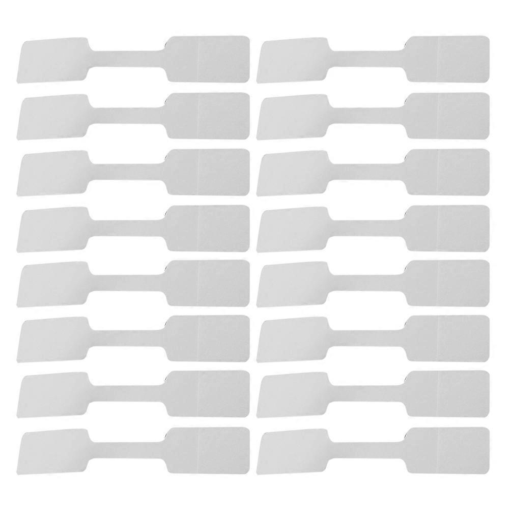 Sticker Labels for Item Identification Featuring Controlled Adhesion