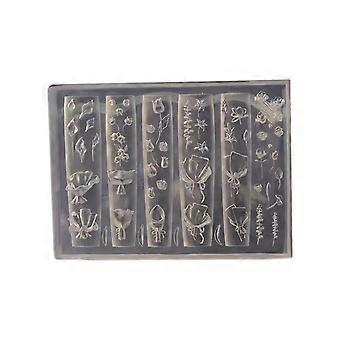 Siliconen Nail Art Stempel Mal Bloem Vormige Manicure Mal voor Professionele Manicure Manicure Manicure Schimmel Voor Professionele Manicures En Liefhebbers Sieraden Tool