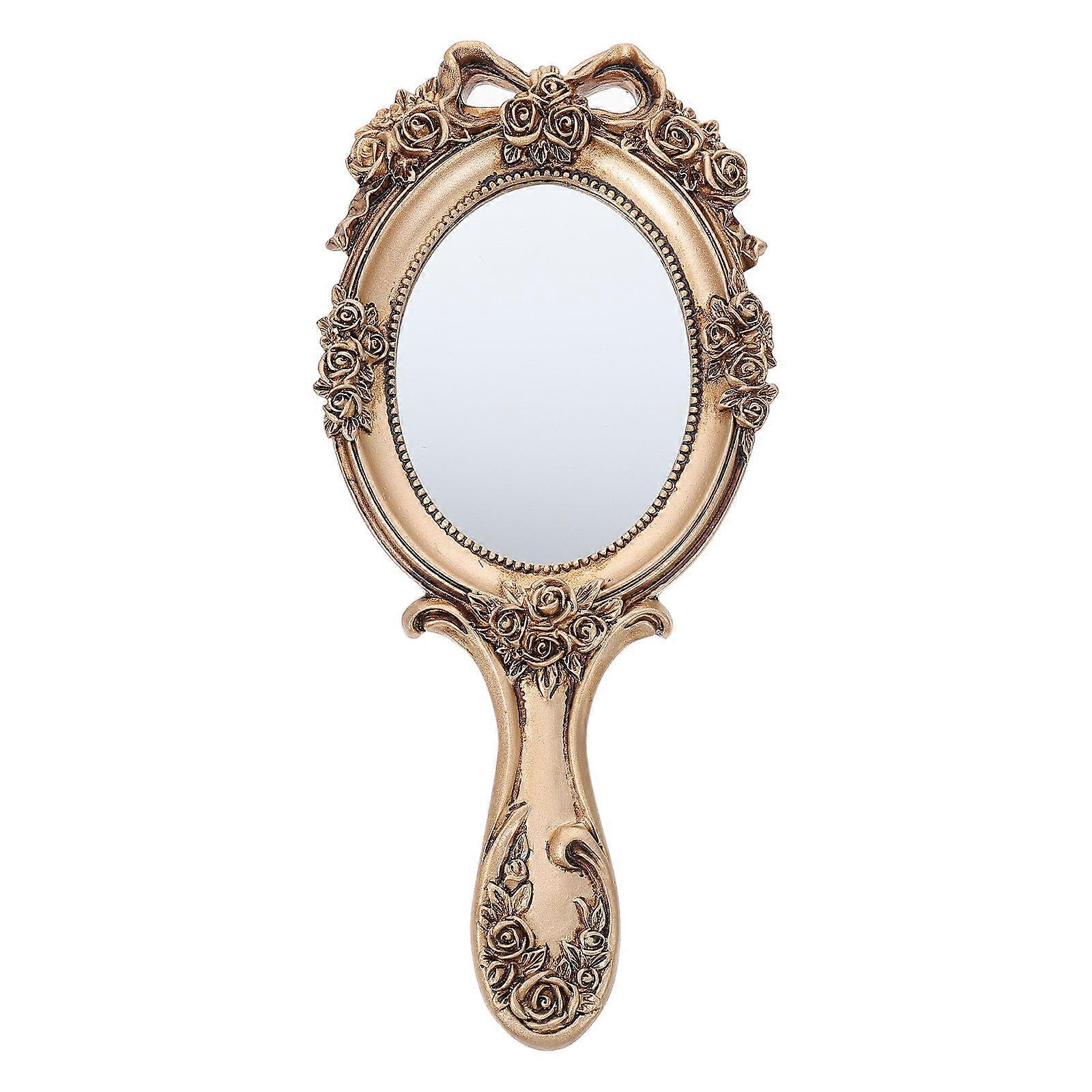 Hand Held Mirrors Vintage Style Aesthetic Mirror Co-Workers 1Set