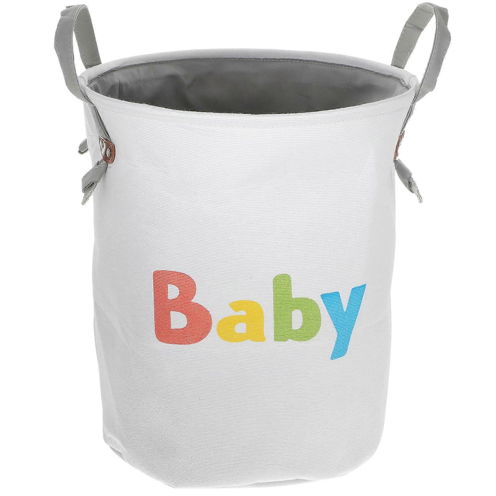 Nursery Laundry Hamper Foldable Design Toy Storage Large Capacity Breathable Material 1 Piece