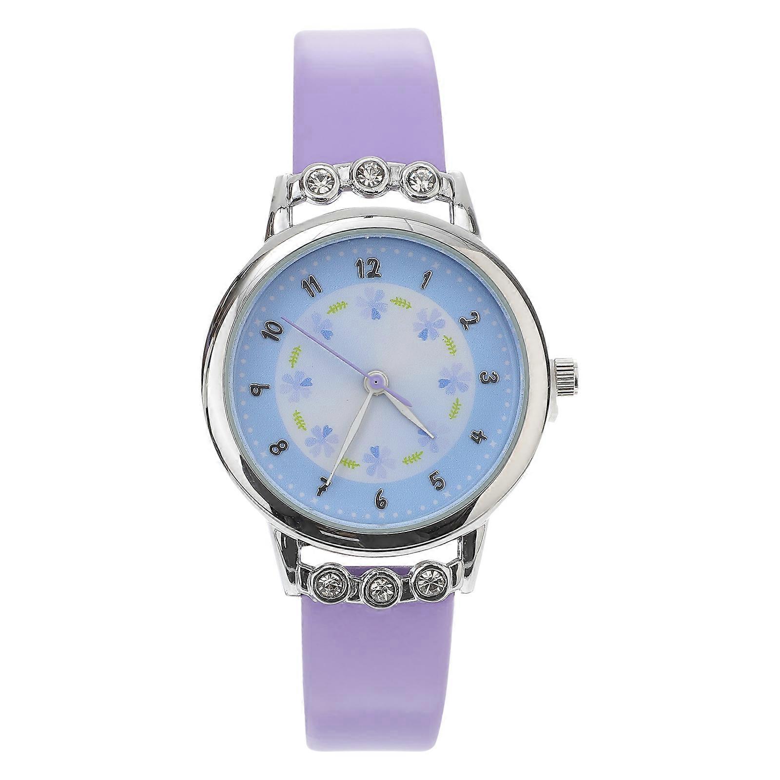 Round Cartoon Watch Waterproof For Kids Outdoor Activities Accurate Time 1Pack