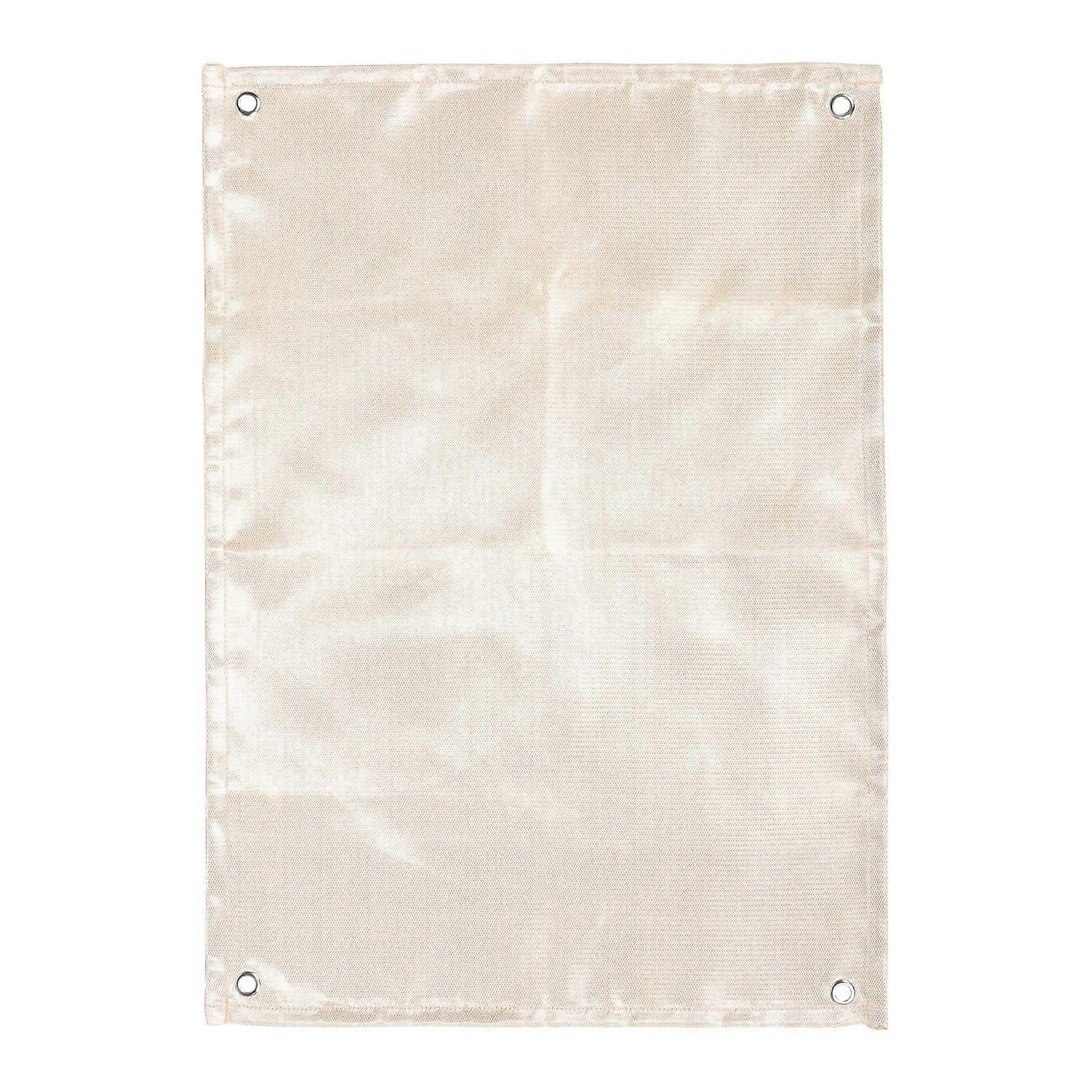 Insulation Blanket Fireproof Blanket Khaki 80.00X60.00X0.30CM Flame Retardant 1Pack Barbecue