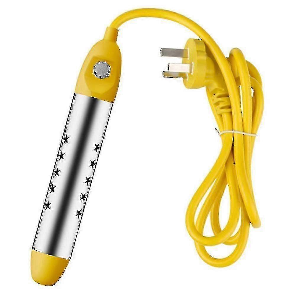 Riscaldatore ad immersione Riscaldatore elettrico sommergibile di acqua calda istantanea con coperchio di protezione in metallo portatile