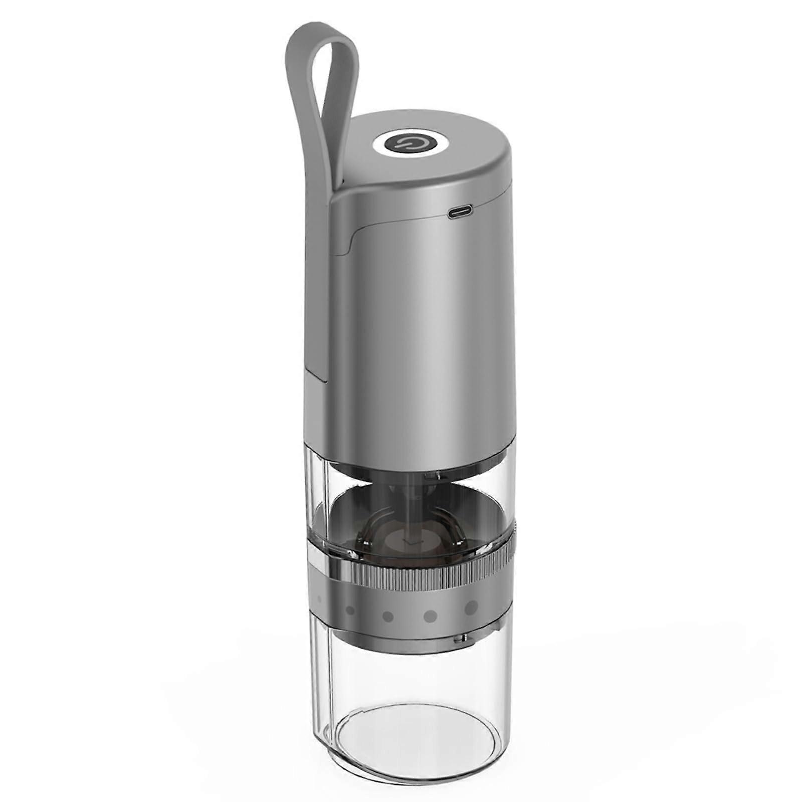 Coffee Grinder Electric Bean Grinder Adjustable Milling Grinder For Coffee Espresso Gray