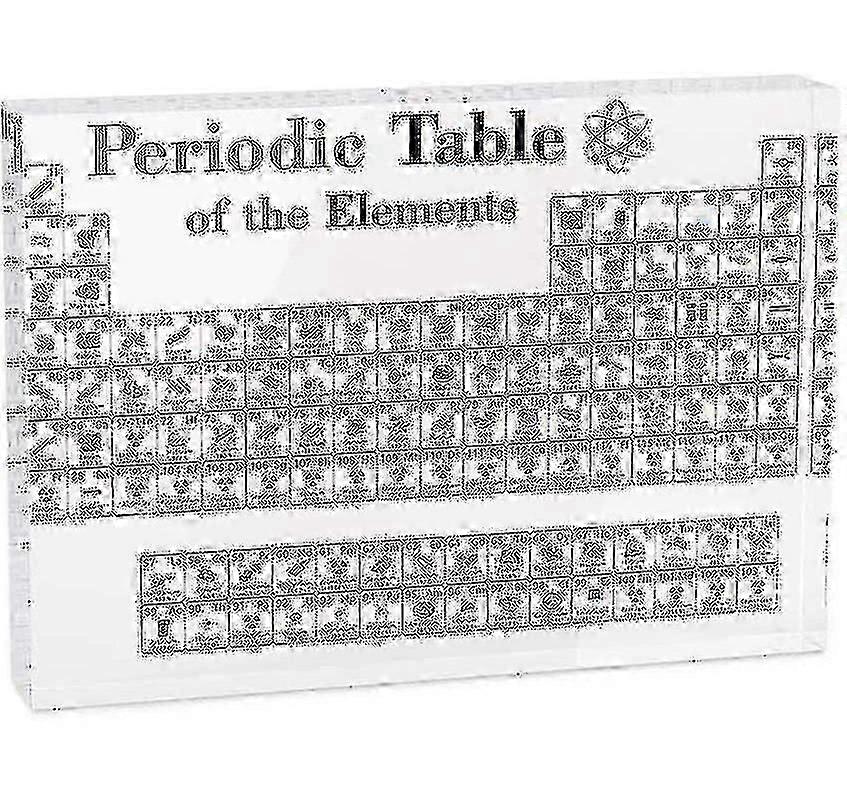 Pt Tabela Periódica Feita De Acrílico Com Elementos Reais Para Professores