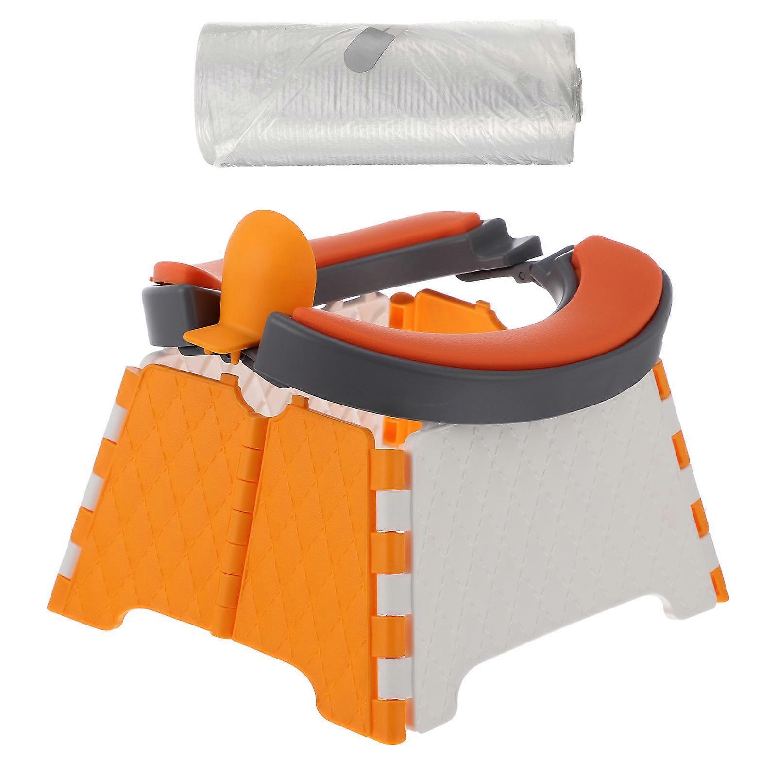 Portable Baby Toilet for Children Use Made of Durable Plastic and Silicone Multi Foldable Perfect
