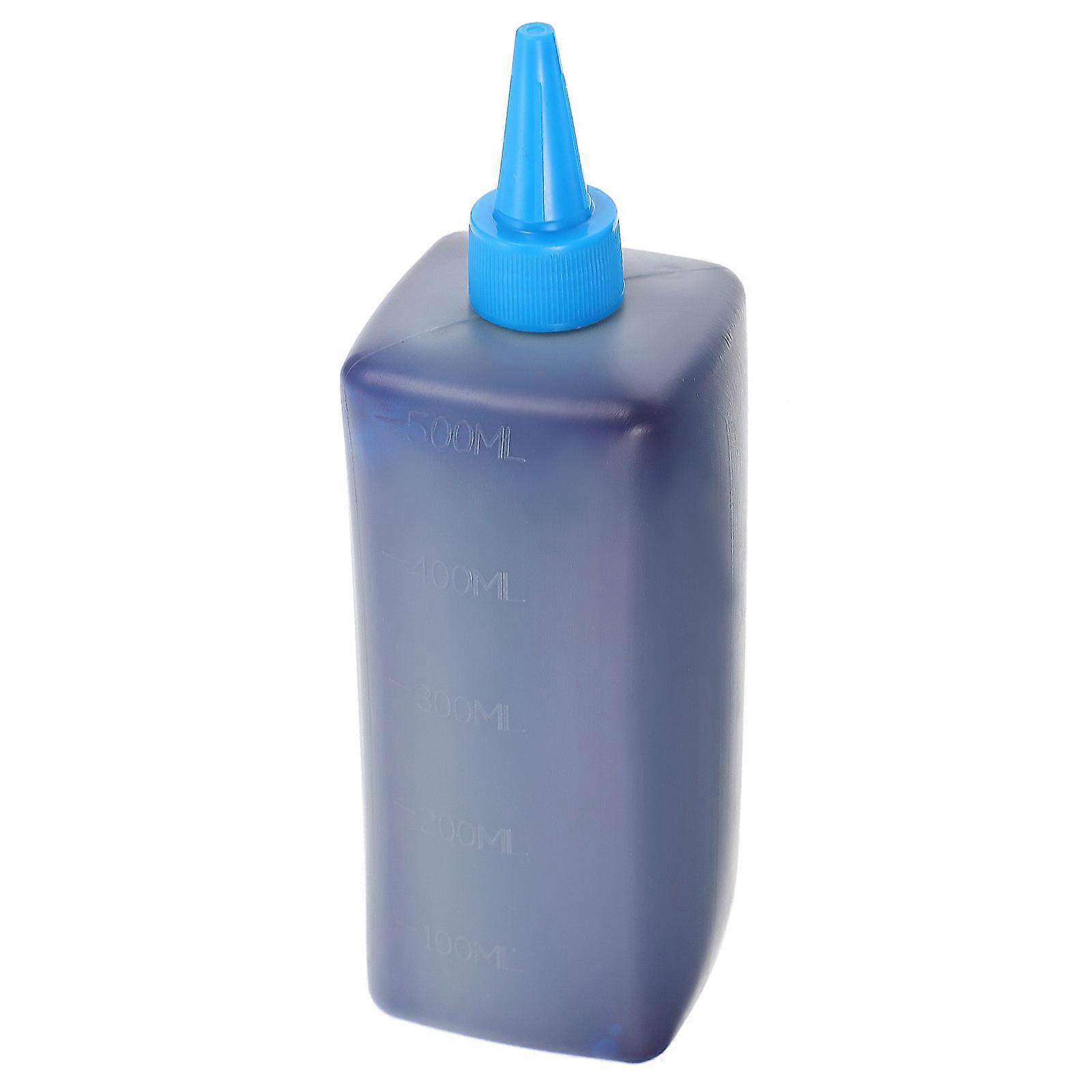 Gel Ink Refills Whiteboard Pen Ink Refill Bottle Blue 500ML Prevent Fading Simple Design 1Pack