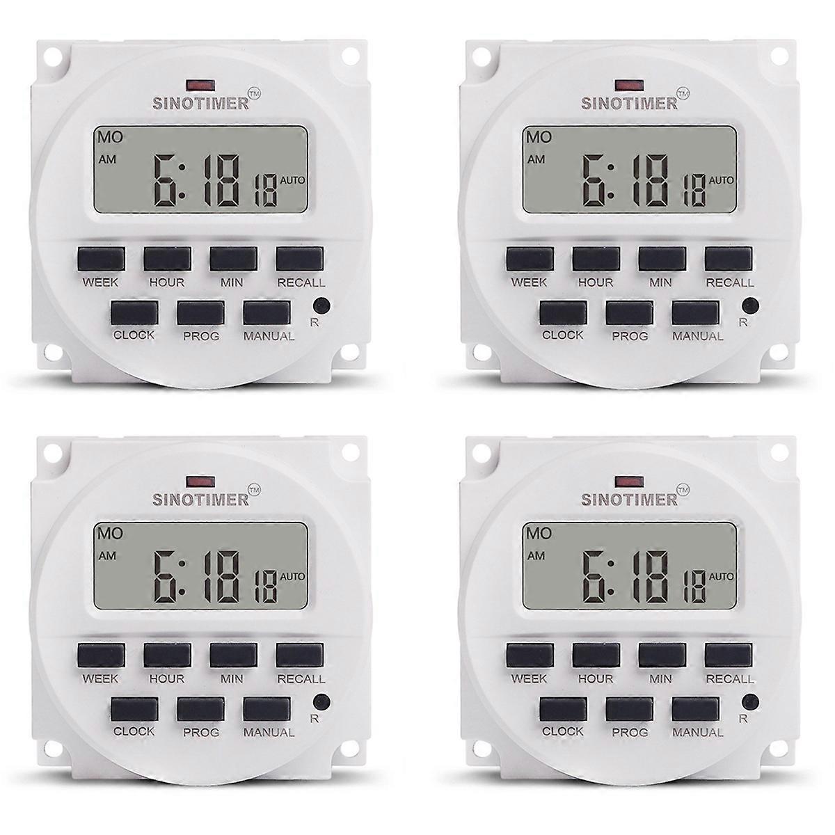 Tm618N-2 Lcd 1.6 Inch Digital Programmable Timer Switch