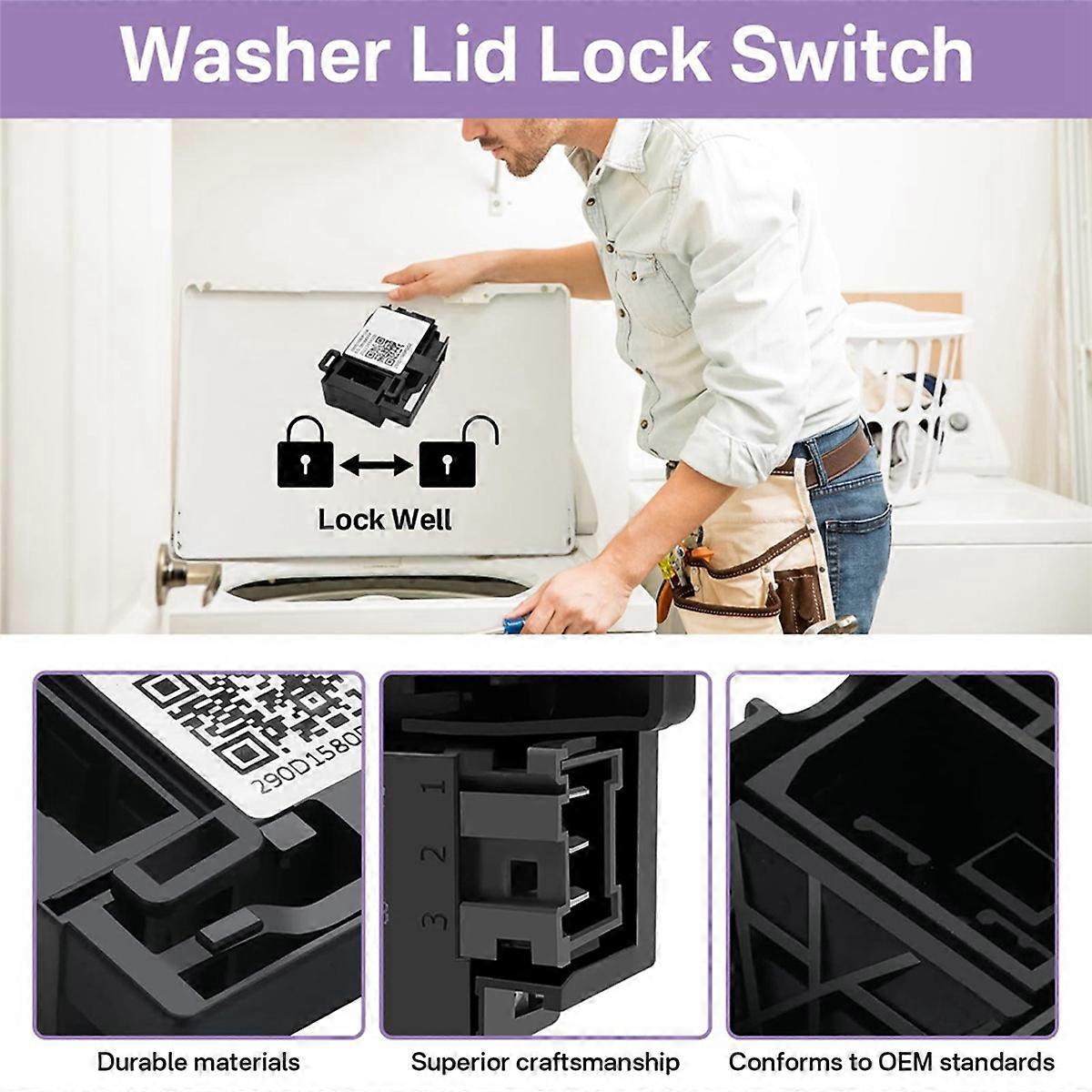 Washer Lid Lock Switch Part for Top Load Washing Machine