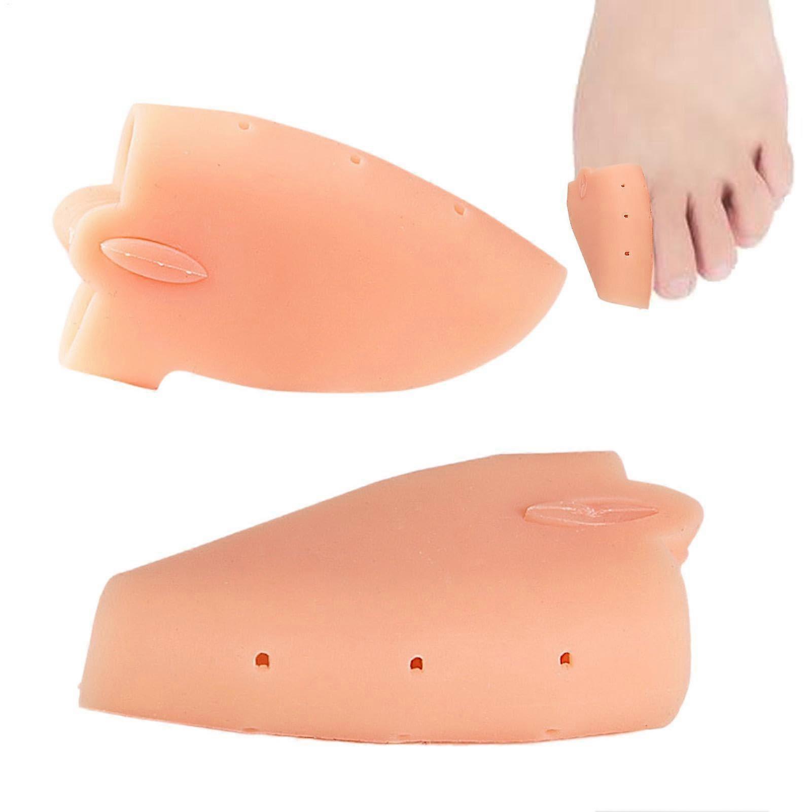 Small Toe Straighteners - Adjustable Silicone Correction Pads for Small Toes, Spreader Splint Shield for Adults