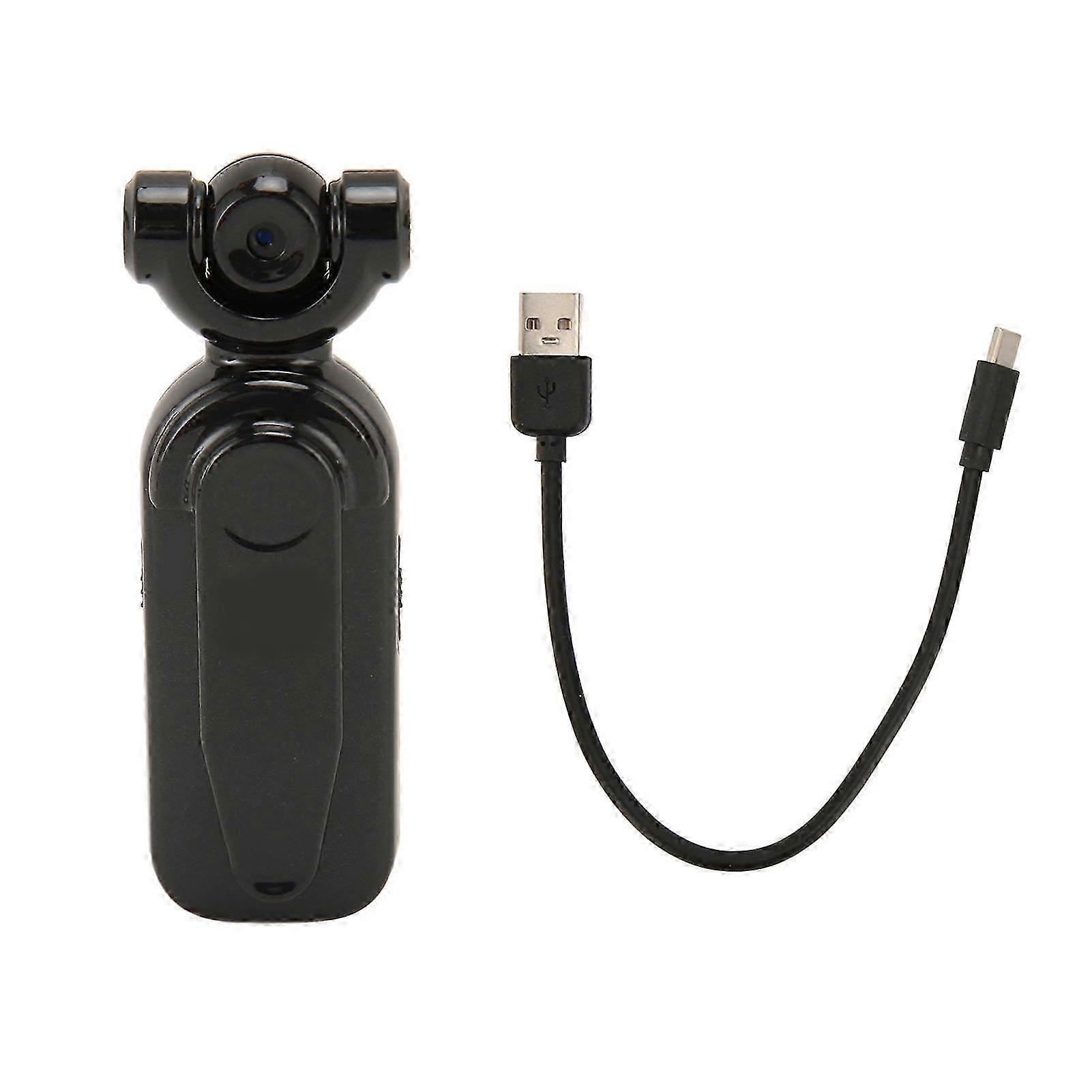HD 1080P Digital Voice and Video Recorder with AI Noise Reduction and 180 Degree Rotation, 64GB Portable Device