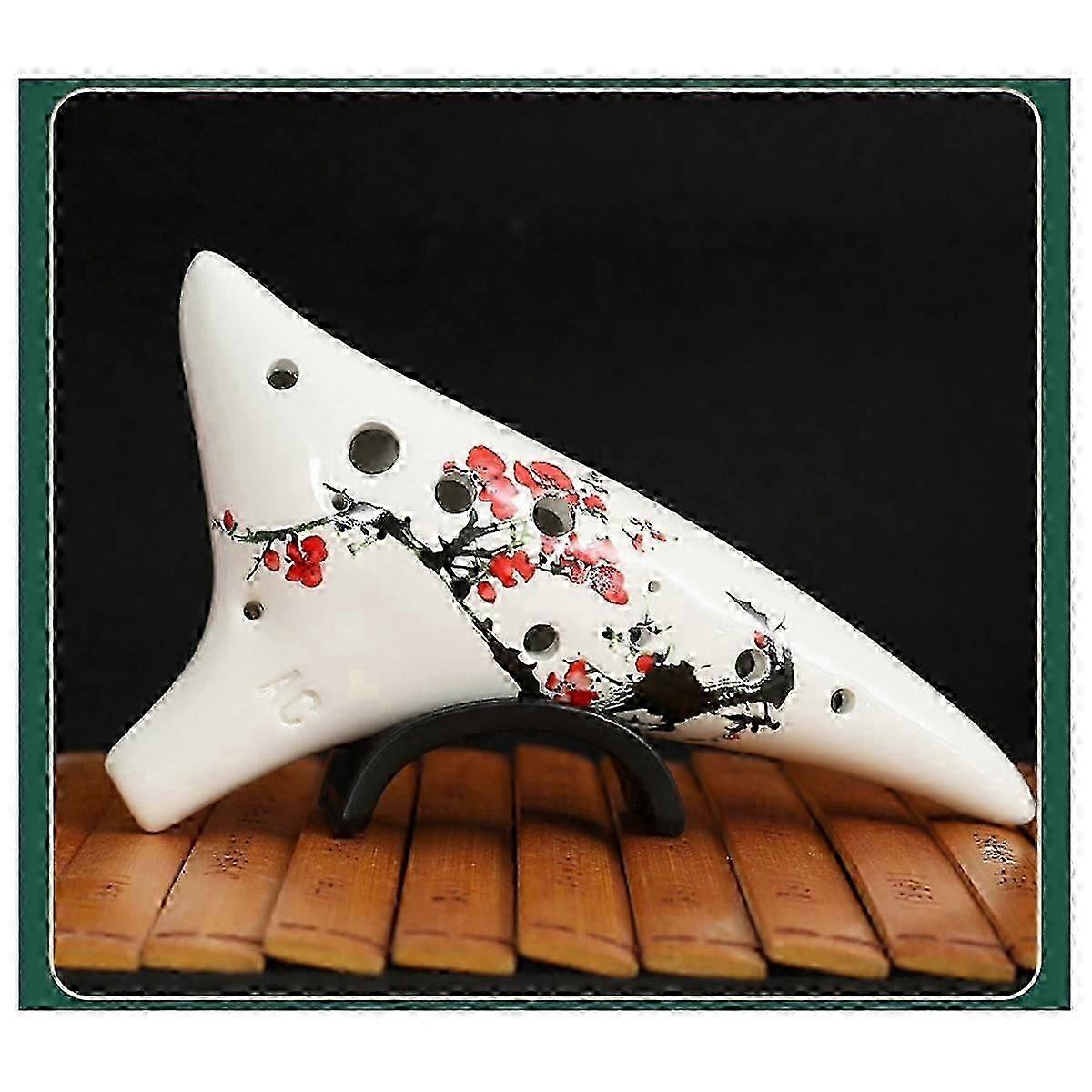 12 Hole Ocarina Middle C Key Beginner 12 Hole AC Entry Flute Wintersweet